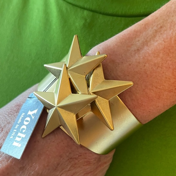 Yochi Stars Cuff Bracelet NWT *price firm* - Picture 1 of 5